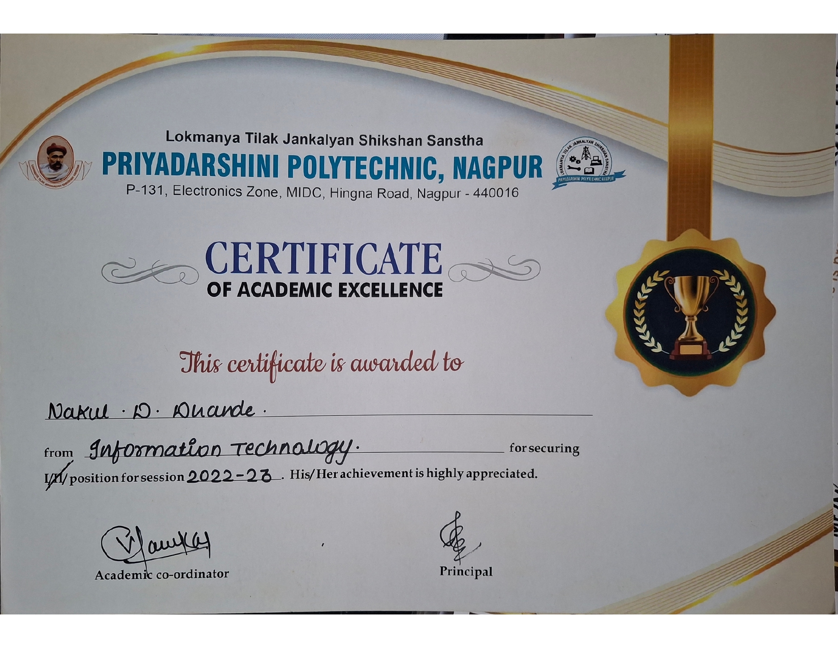 Diploma 2nd Year