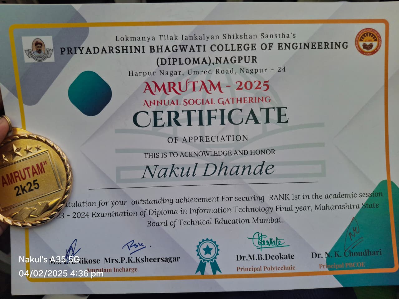 Diploma 3rd Year
